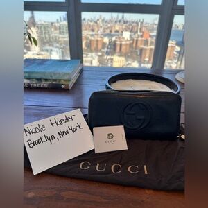 Gucci Soho Cellarius Full Zip wallet